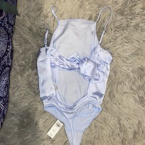 Abercrombie + Fitch Women’s small blue bodysuit - new with tags!